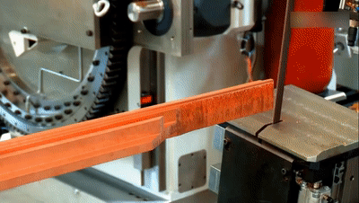 庫卡機器人切割銅桿